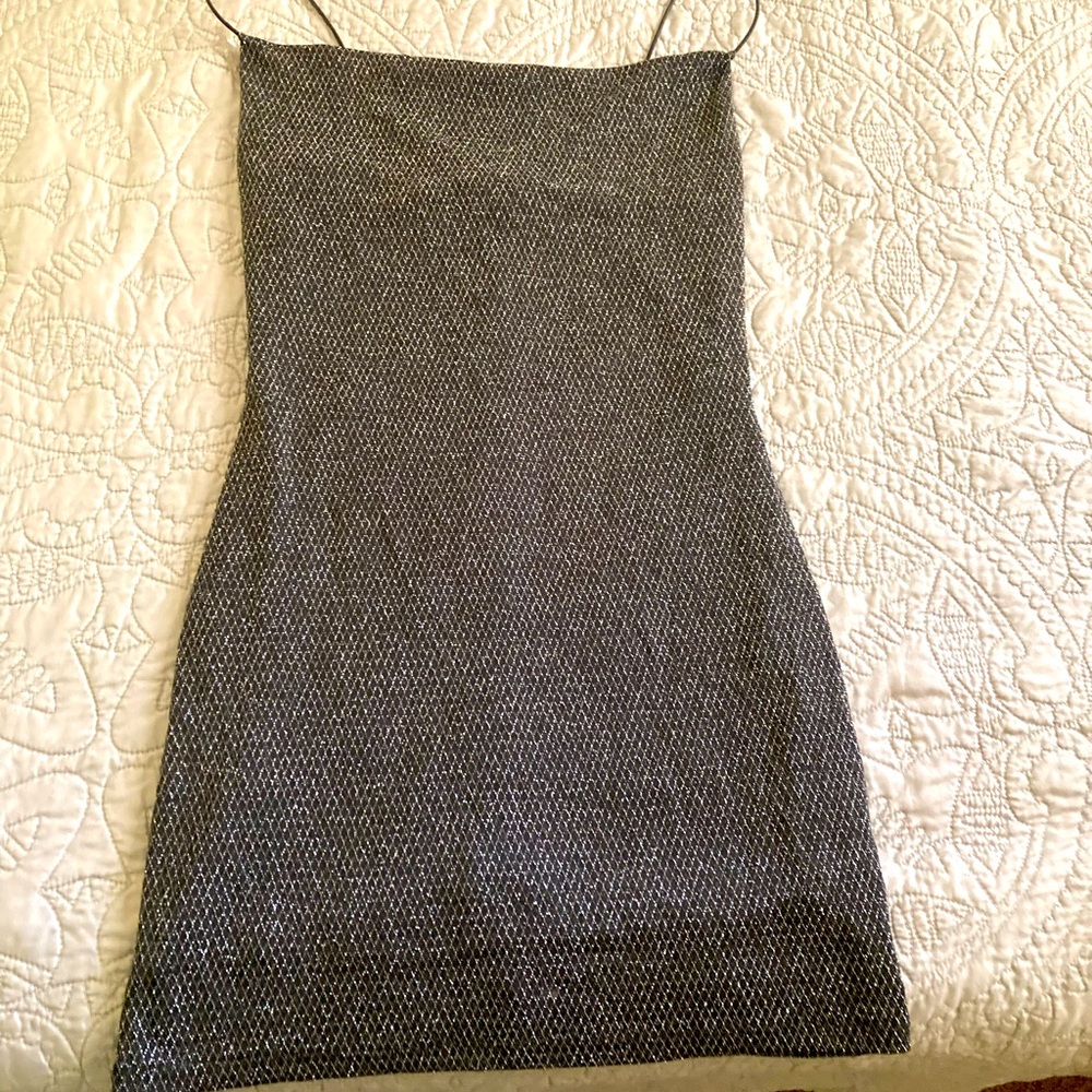 Black Sparkly Bodycon Dress 🖤 ✨